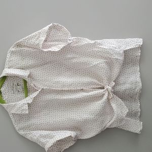 Rachel Zoe linen blouse